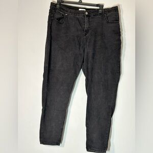 Angels Forever Young Signature Straight Leg Jeans Vintage Black Wash